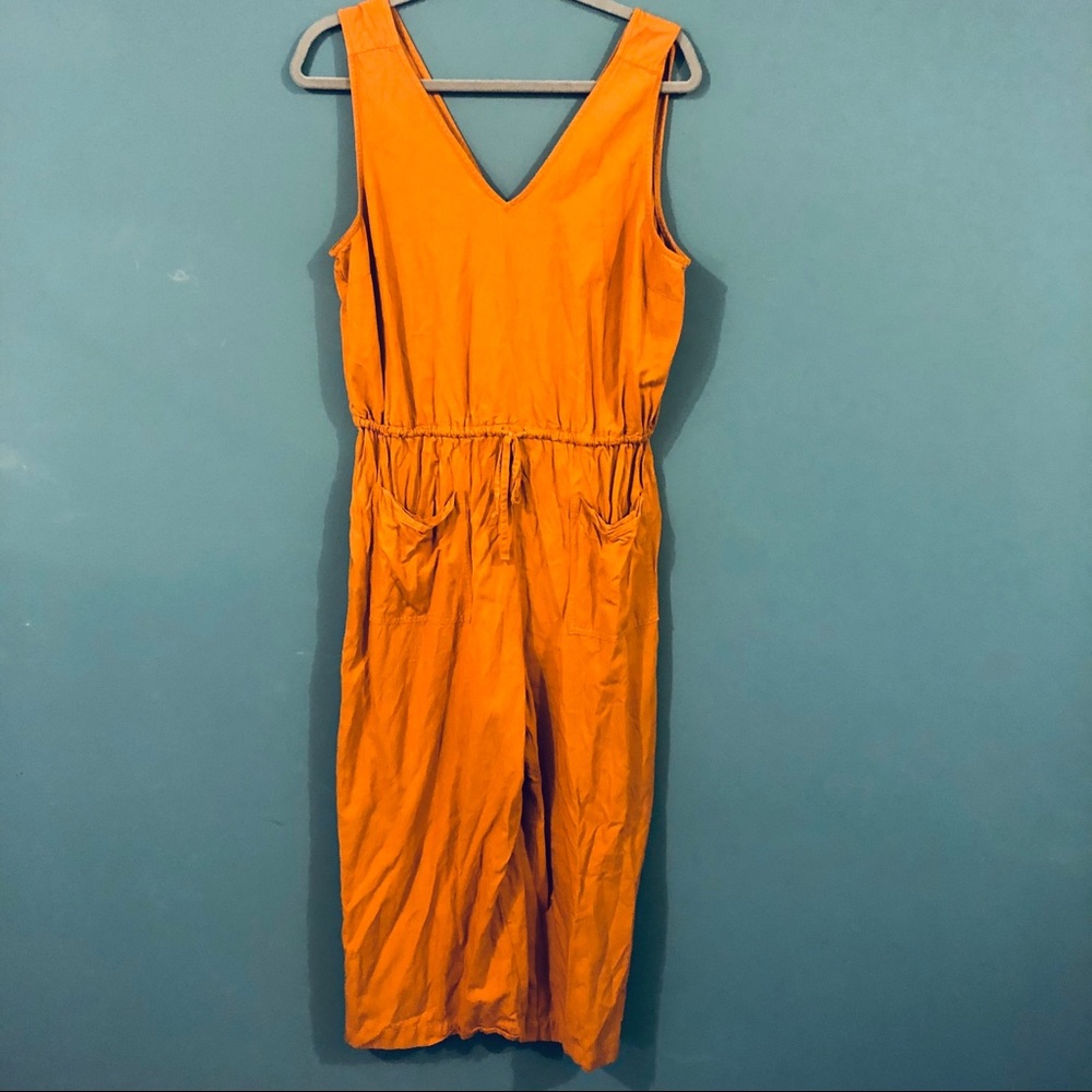 Rust jumpsuit